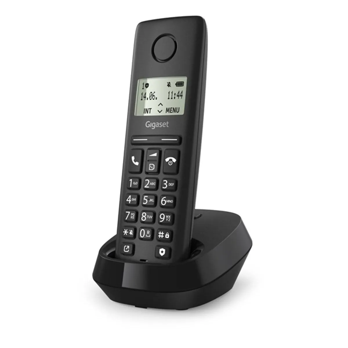 Gigaset Pure 100 fekete dect telefon #6