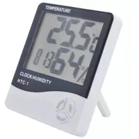 Izoxis időjárásmérő állomás, óra, hő és páratartalom mérő #5