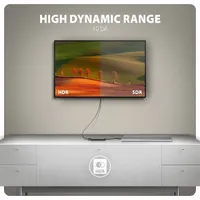 Axagon RVC-HI8KPD 16cm 8K/60Hz PD 100W USB-C - HDMI 2.1 adapter #5