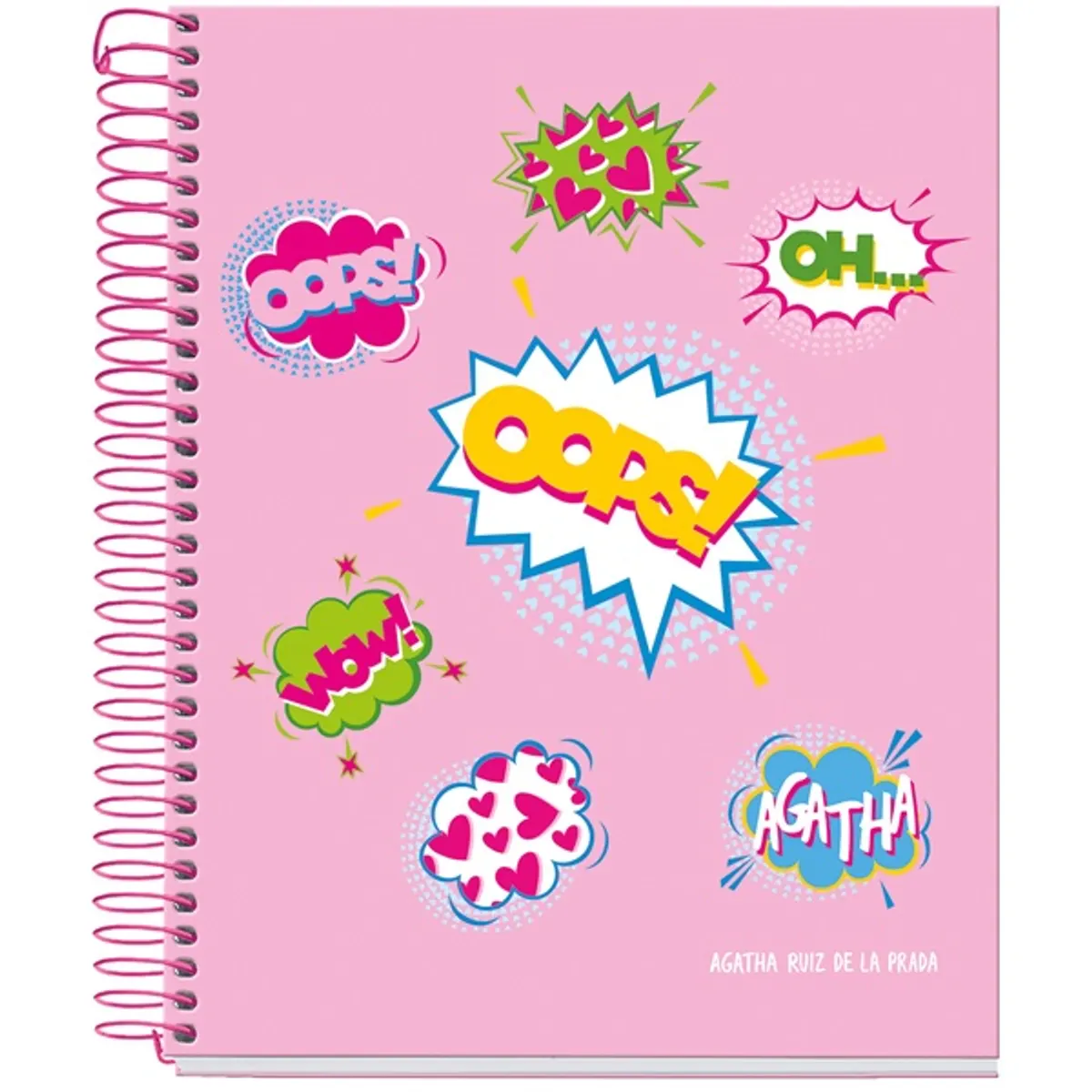 Miquelrius Wow Arp A5 4x30 lap vonalas spirálfüzet #1