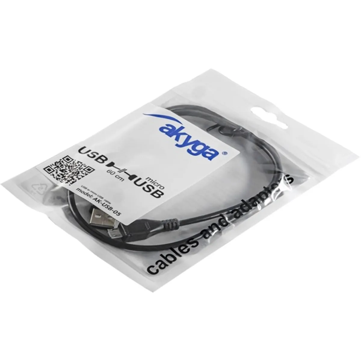 Akyga AK-USB-05 60cm USB-A - microUSB kábel #8