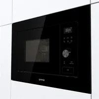 Gorenje BM201AG1BG 800W 20L inox beépíthető grillezős mikrohullámú sütő #4