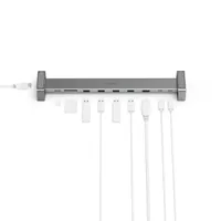 Hama 200103 ezüst USB 3.1 Type-C 9in1 HUB (USB 3.1, HDMI, LAN, USB-C, PD, SD) #2