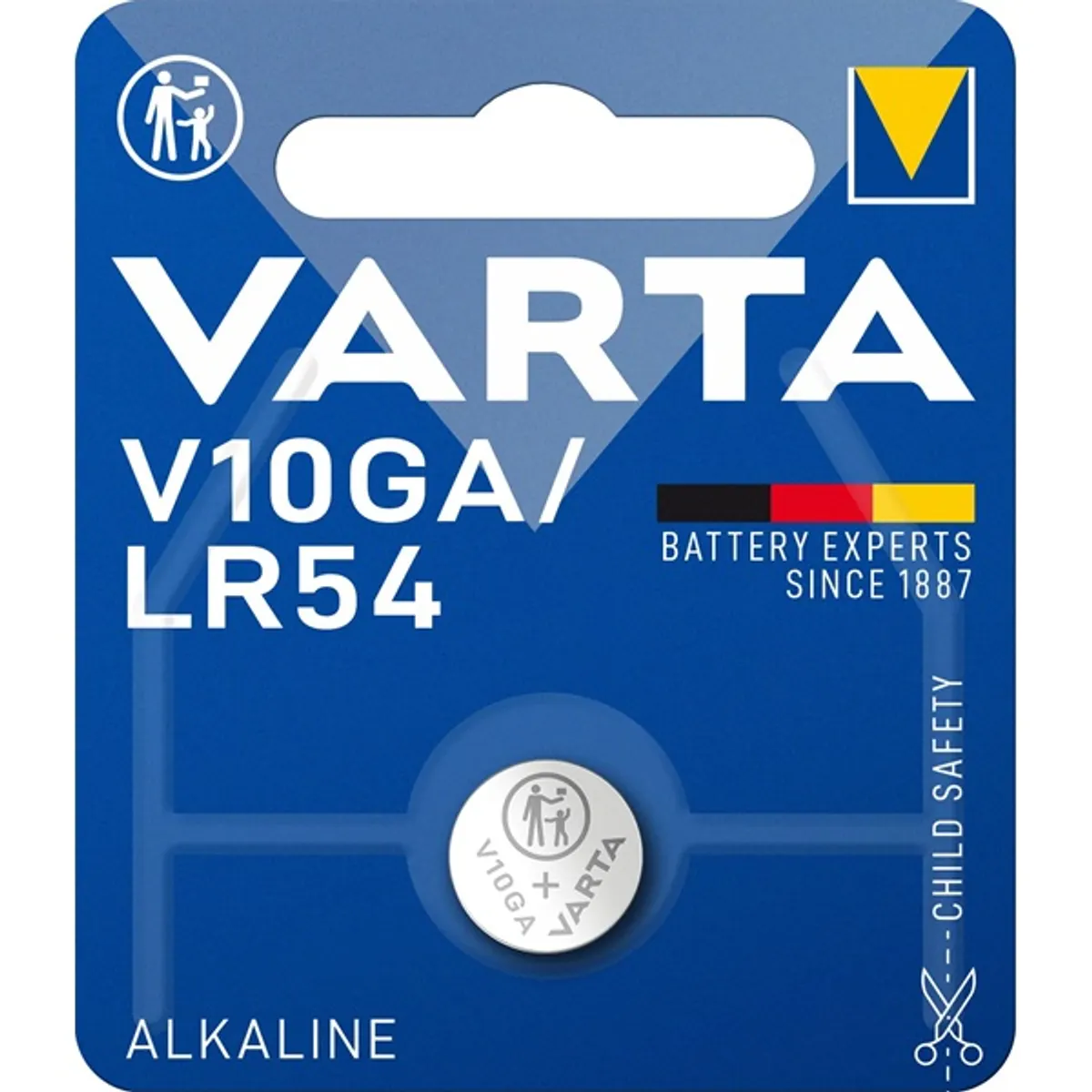 VARTA 4274112401 V10GA alkáli gombelem 1 db/bliszter #3
