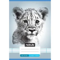 Nebulo Vagány minták A5 2. osztályos 16-32 tűzött vonalas füzet #6