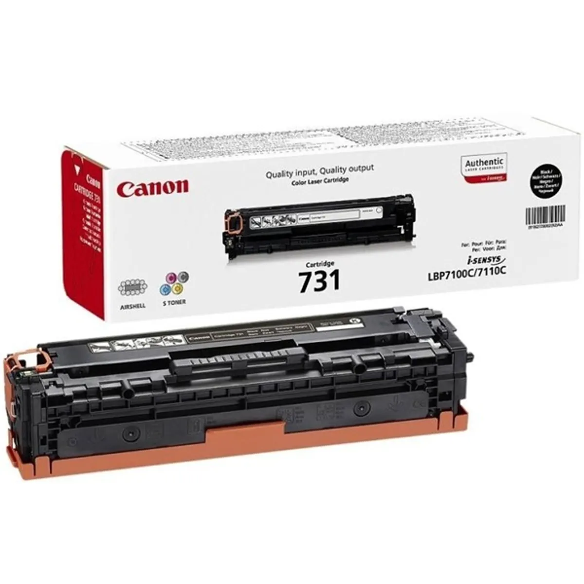 Canon CRG-731Bk fekete toner #1