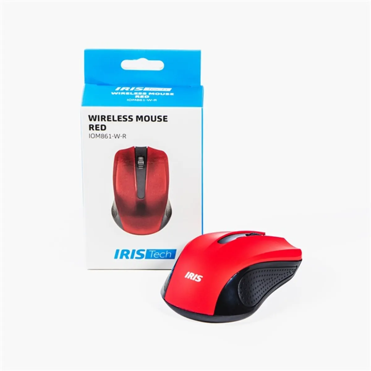 Iris IOM861-W-R Vezeték nélküli Egér piros #2