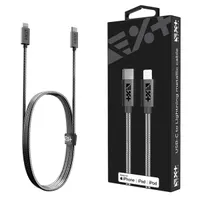 NextOne LGHT-USBC-MET-SG 1,2m USB C-Lightning metál asztroszürke kábel #1