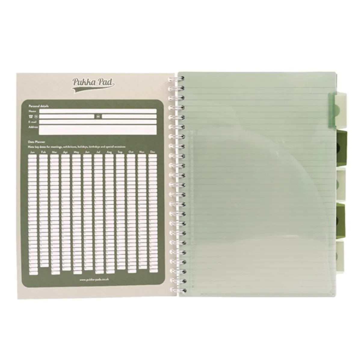 Pukka Pad Project Book Haze A4 PP 200 oldal vonalas spirálfüzet #2