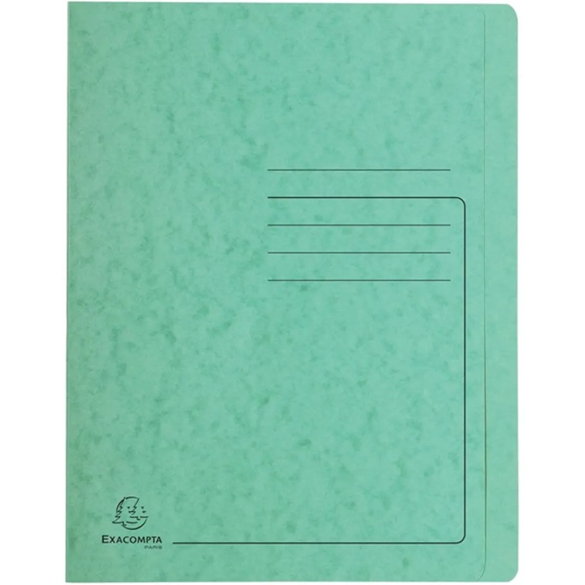 Exacompta A4 zöld prespán gyorsfűző #1