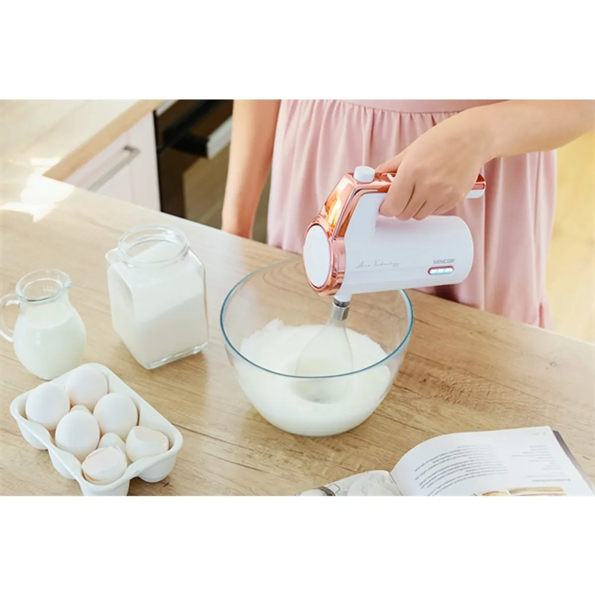 Sencor SHM 9000WH fehér akkumulátoros kézi mixer #10