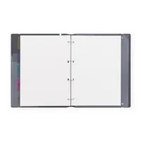 Verde A4 4 gyűrűs 3x30 vegyes lappal sárga gyűrűs mappa #3