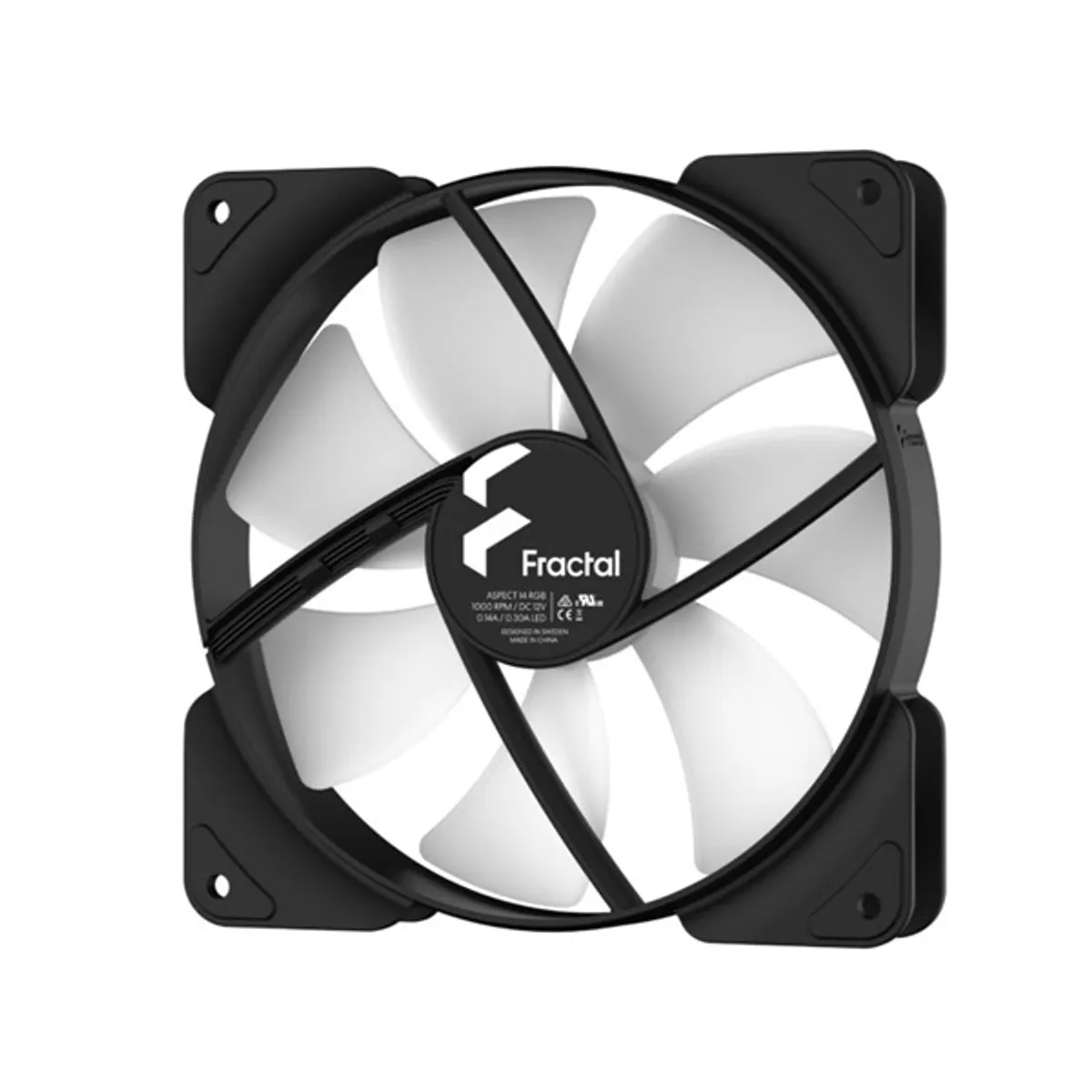 Fractal Design 140mm Aspect 14 RGB fekete ház hűtőventilátor (3-pack) #4