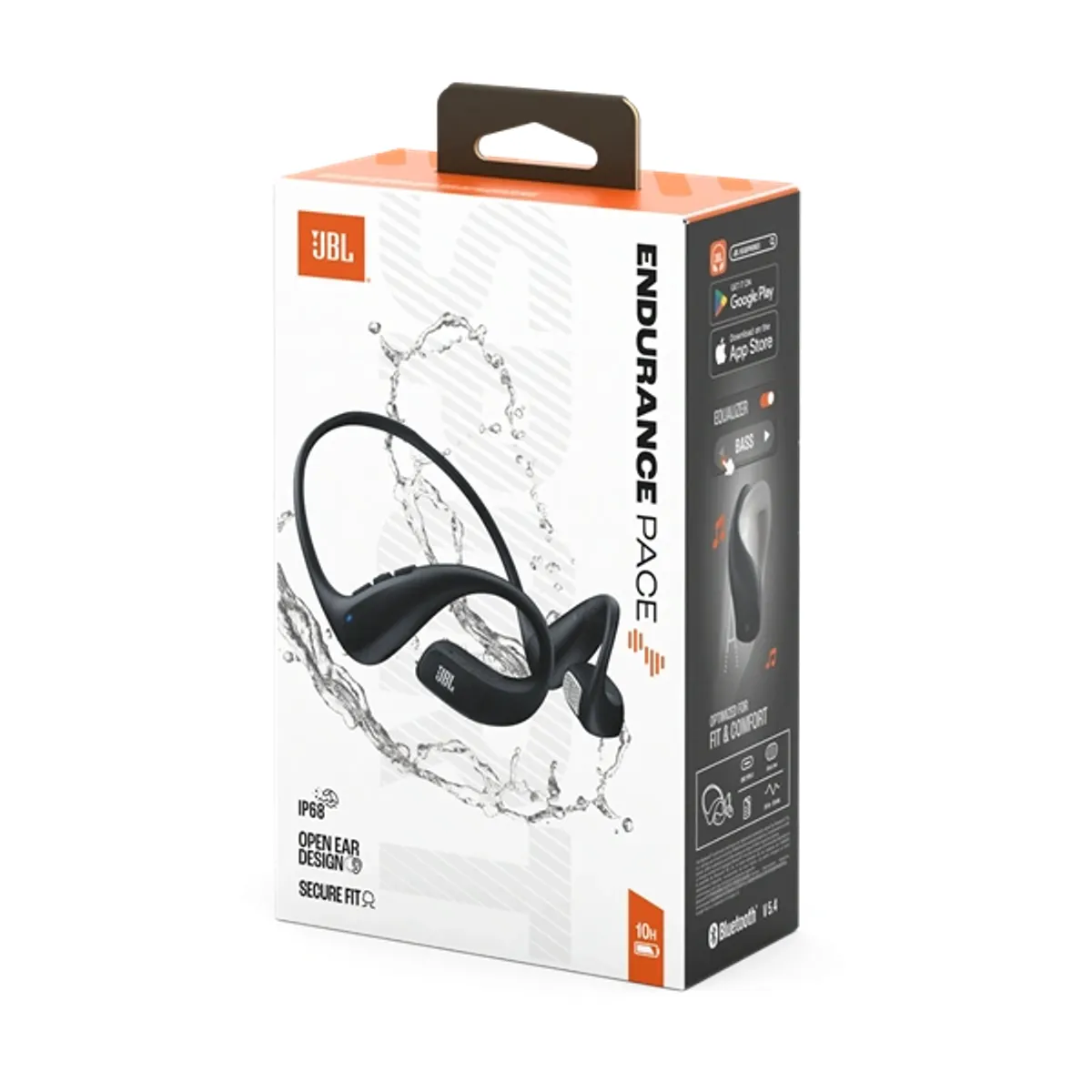 JBL Endur Pace Bluetooth open-ear fekete sport fülhallgató #9