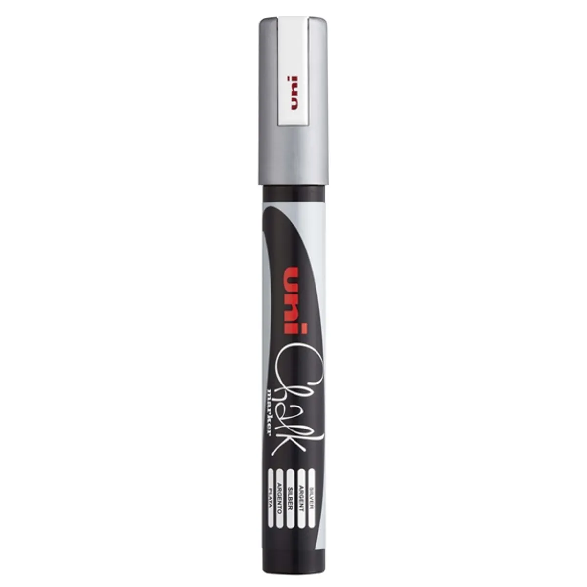 Uni Chalk PWE-5M ezüst folyékony krétafilc #1