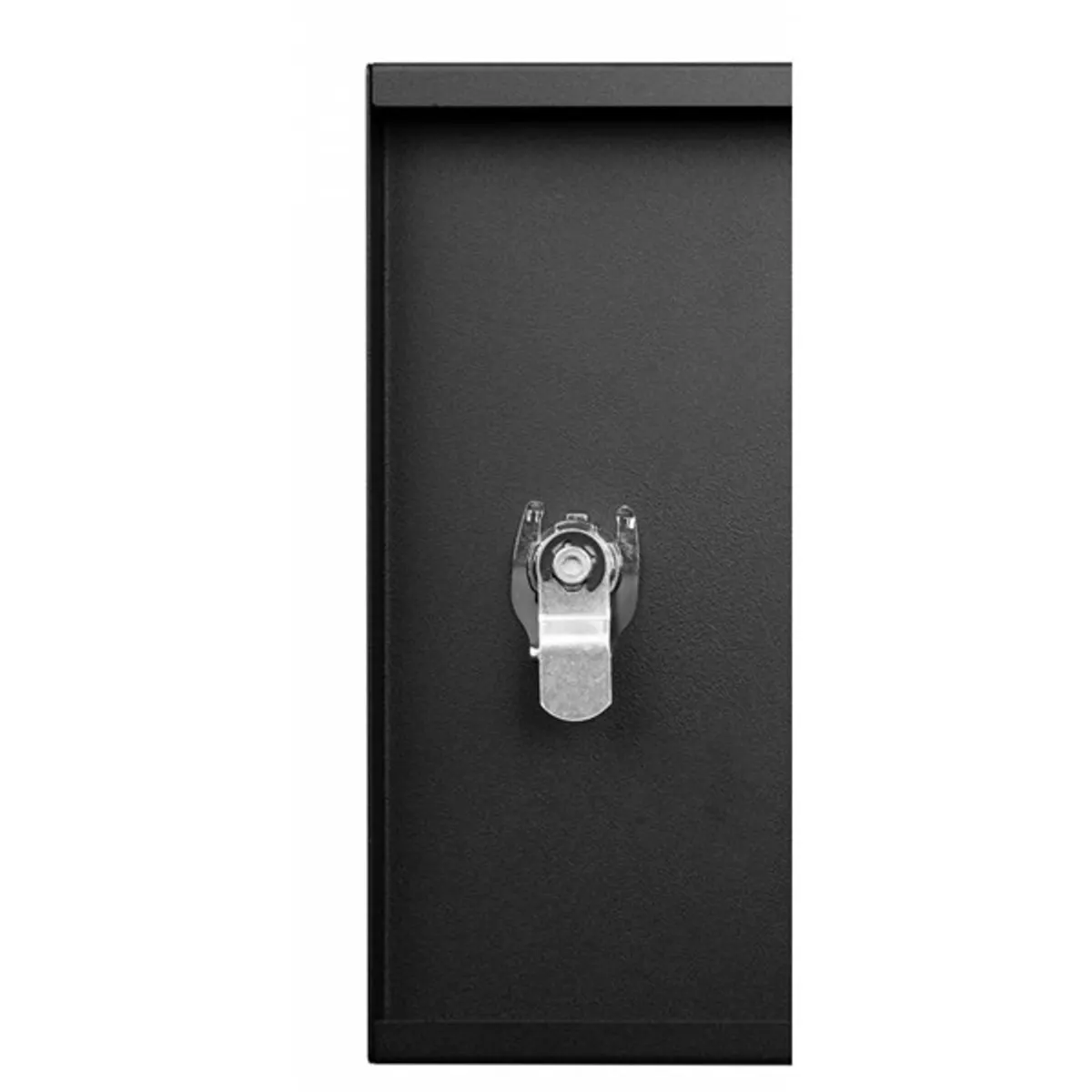 Stalflex RC19-4U-450MB 19" 4U 450 mm mély lapraszerelt fekete fém ajtós fali rack szekrény #8