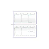 Kalendart Traditional 2026 T030 kék heti beosztású fekvő zsebnaptár #2