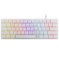 White Shark GK-006211-W/R-US Nagamaki US fehér (red switch) gamer billentyűzet #1