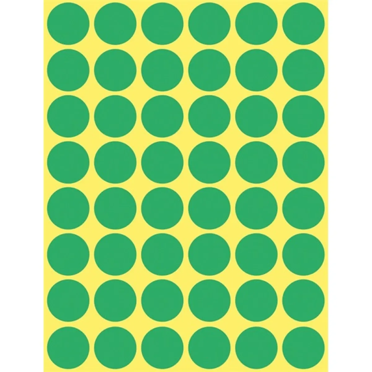 Avery 3376 18mm 1056db-os zöld jelölőpont #2