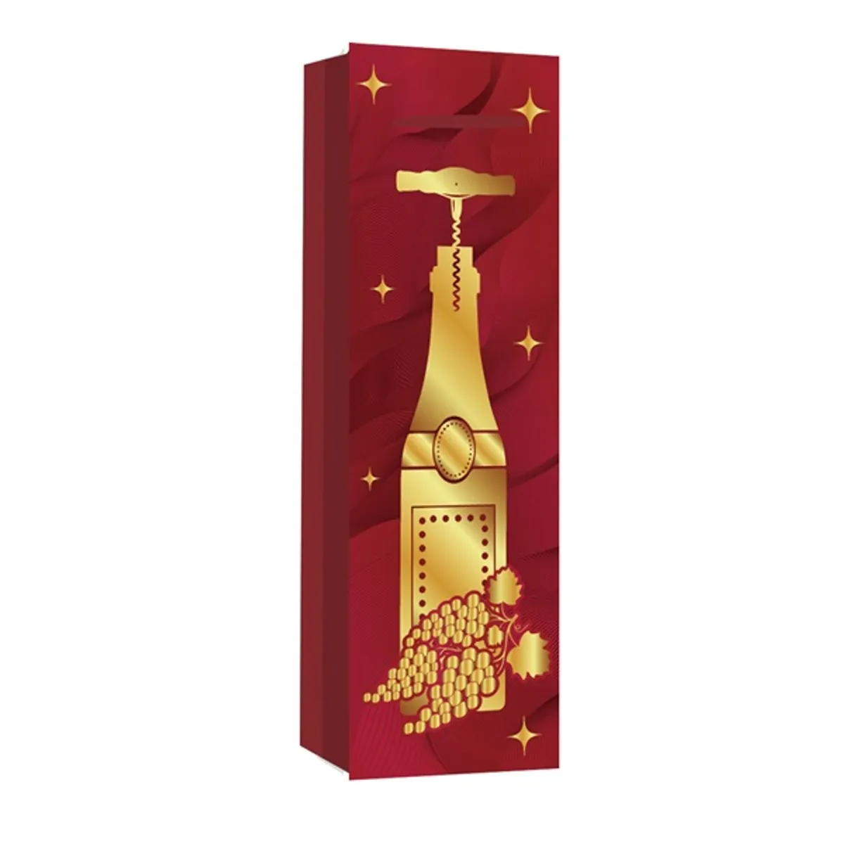 IRIS matt papírtasak boros 12 x 36cm #1