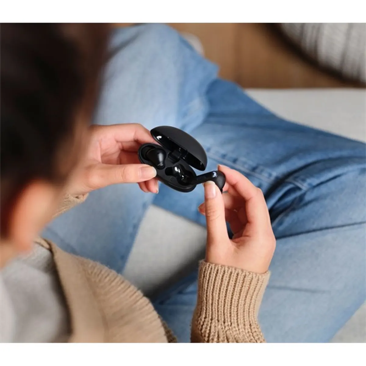 Trust Yavi ENC True Wireless Bluetooth fekete fülhallgató #8