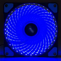 Akyga AW-12E-BL 120mm kék LED ház hűtőventilátor #4