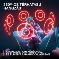 Steelseries Arctis Nova 3 fekete gamer headset #8