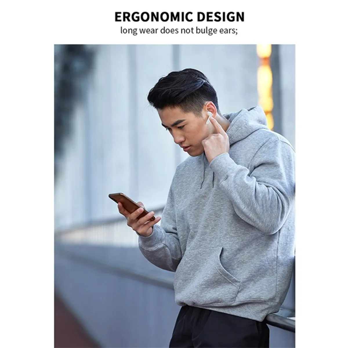 Devia ST351068 Joy A10 Bluetooth True Wireless fekete fülhallgató #3