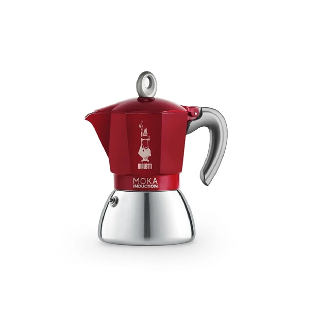 Bialetti Moka 6946 Induction piros 6 személyes indukciós kotyogós kávéfőző #1