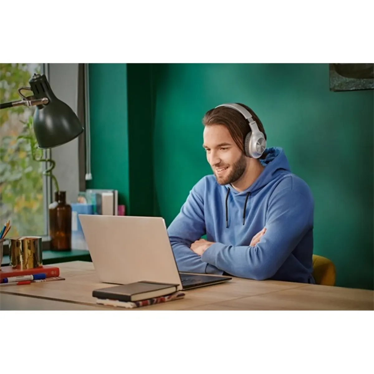 Panasonic RB-HX220BDES Bluetooth ezüst fejhallgató #5