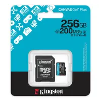 Kingston 256GB SD micro (MicroSDXC V30 U3) SDCG4/256GB memória kártya adapterrel #3