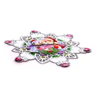 Iris 3D hópehely mintás/25x29cm 2db karton dekoráció #2