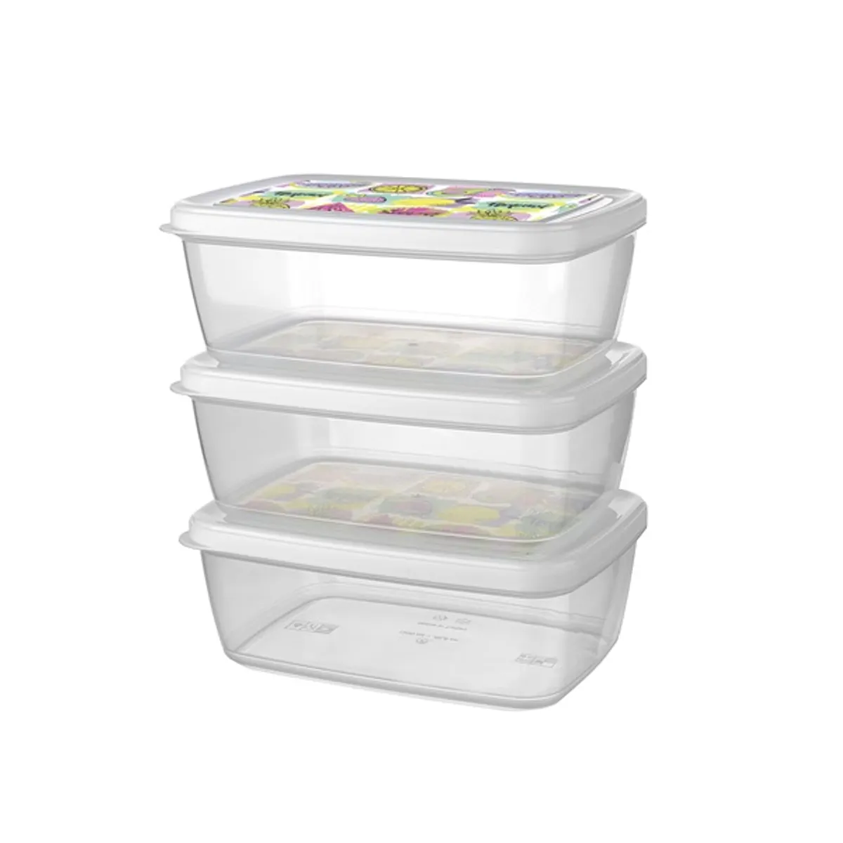 IRIS ARIA tárolódoboz szett 3 darabos, 3x850ml AP-9257 #1