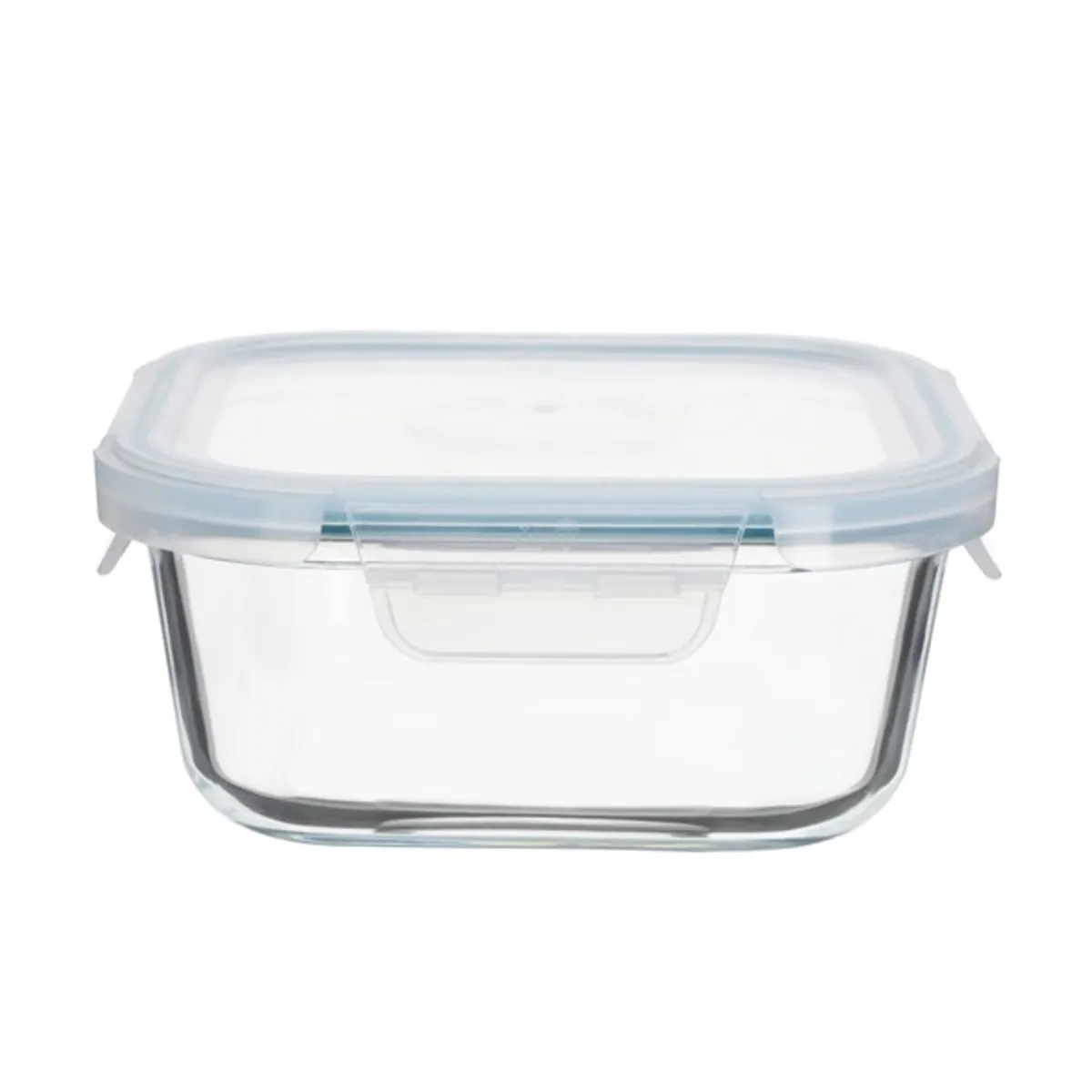 TOO KT-87 üveg 800 ml-es hőálló négyzet alakú ételtároló csatolható műanyag tetővel #2