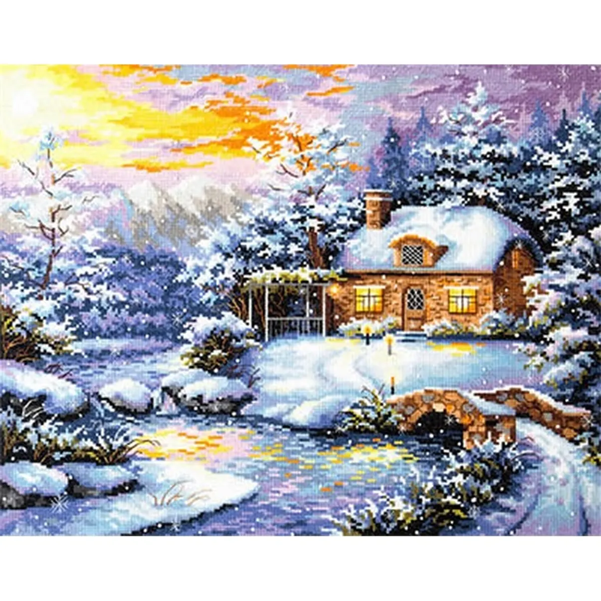 DP-P-001 gyémántszemes kirakó #1