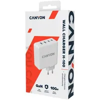 Canyon CND-CHA100W01 GaN PD 100W QC 3.0 30W fehér hálózati adapter #3