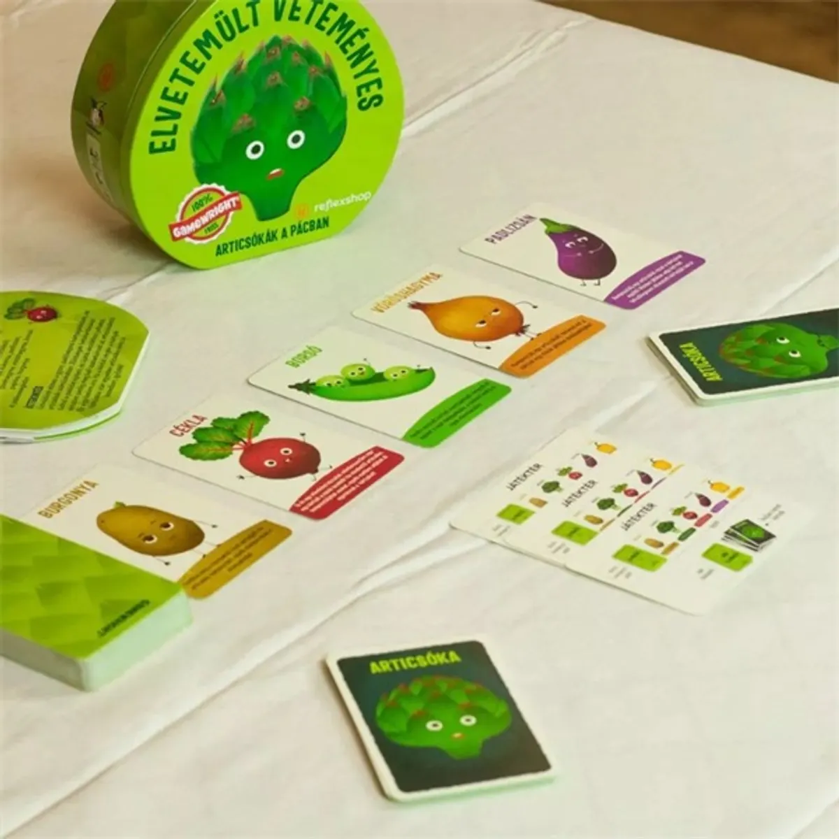 Elvetemült veteményes kártyajáték #6