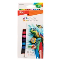 Deli Color Emotion 12db/csomag olajpasztellkréta