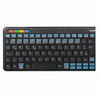Thomson 132699 ROC3506 4 az 1-ben fekete multimédiás vezeték nélküli érintőpados LG Smart TV billentyűzet #4