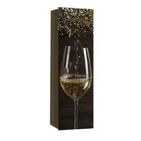 IRIS matt papírtasak boros 12 x 36cm