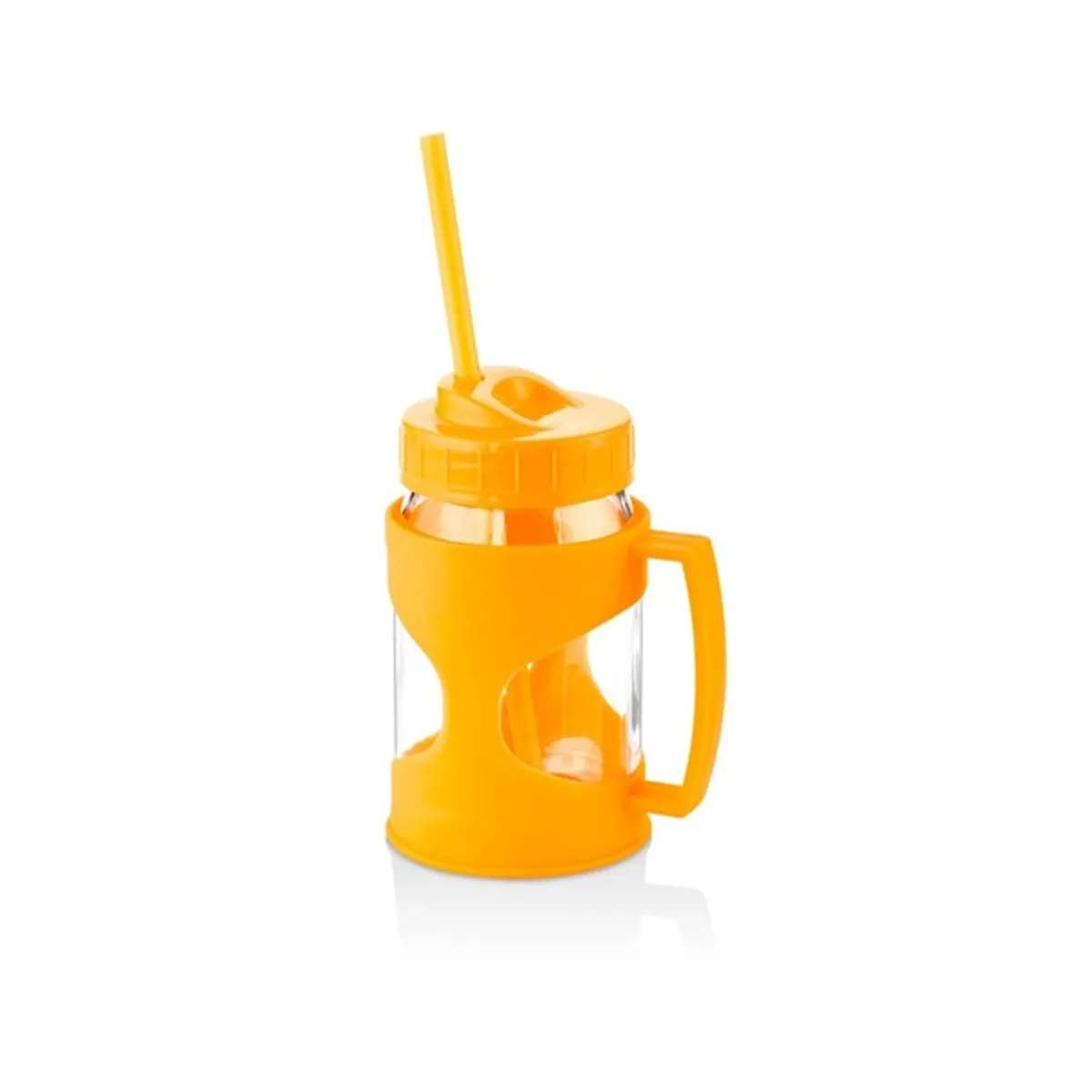 IRIS Sarajevo Hobby üveg pohár 370ml, zöld, fukszia, narancs vagy citromsárga színű HN-1755 #3