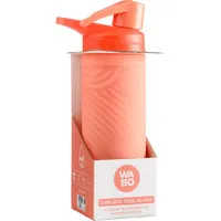 Wabo 450ml korall üveg csatos kulacs #4