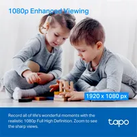 TP-Link Tapo C200P2 Otthoni biztonsági 1080p Full HD Wi-Fi IP kamera 2 db/csomag #3
