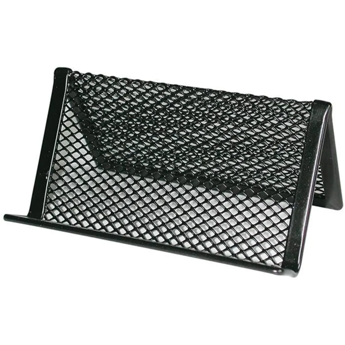 Fémhálós fekete névjegytartó #1