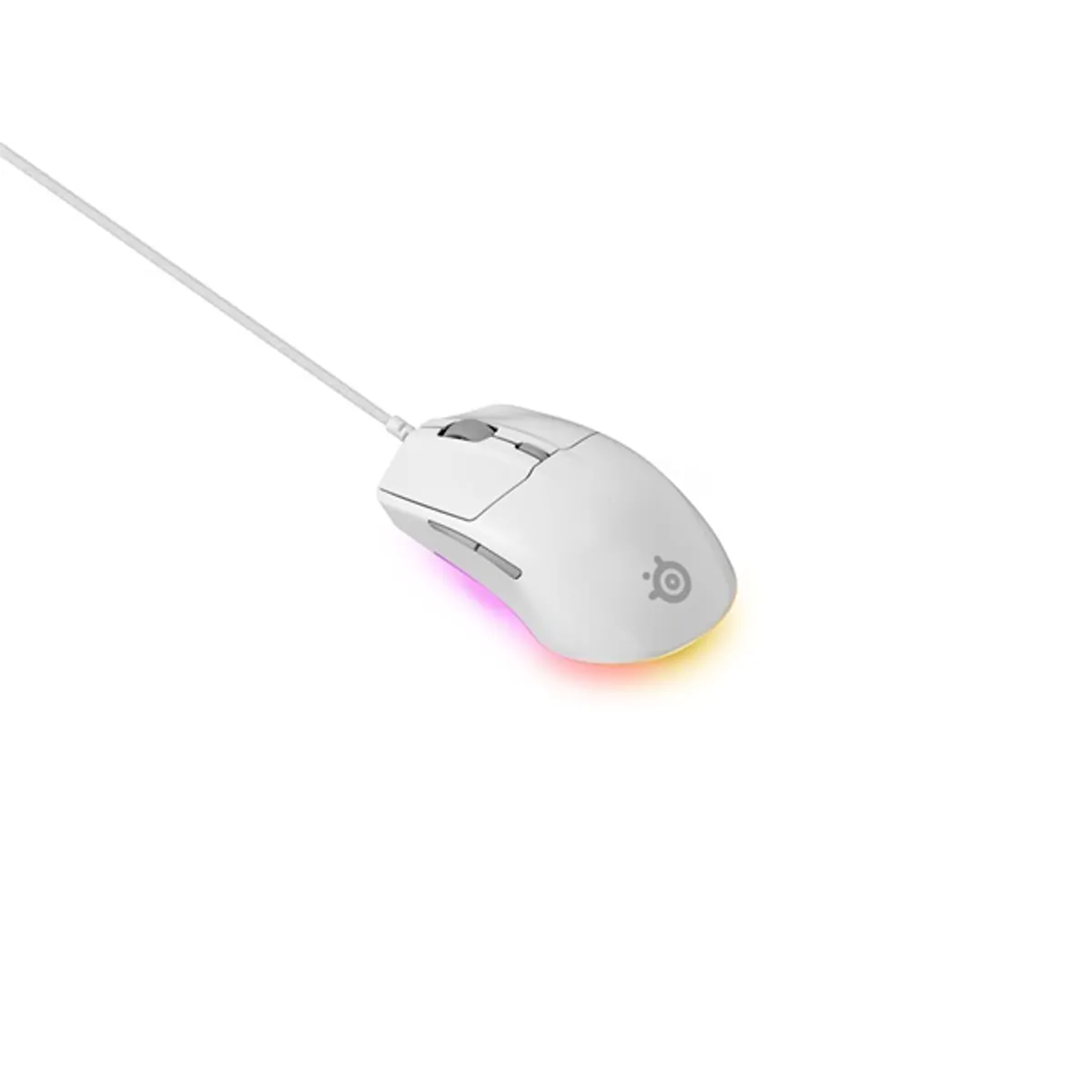 SteelSeries Rival 3 Gen 2 vezetékes fehér gamer egér #4