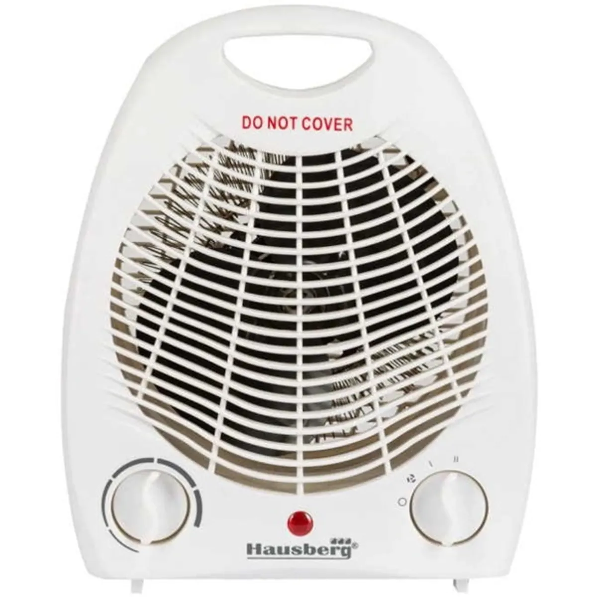 Hausberg HB-8501AB 2000W fehér elektromos hősugárzó ventillátorral #2