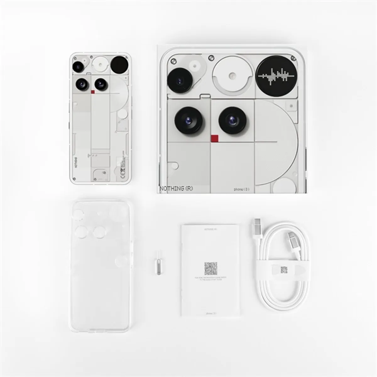 Nothing Phone (3) 6,7" 5G 12/256GB DualSIM fehér okostelefon #9