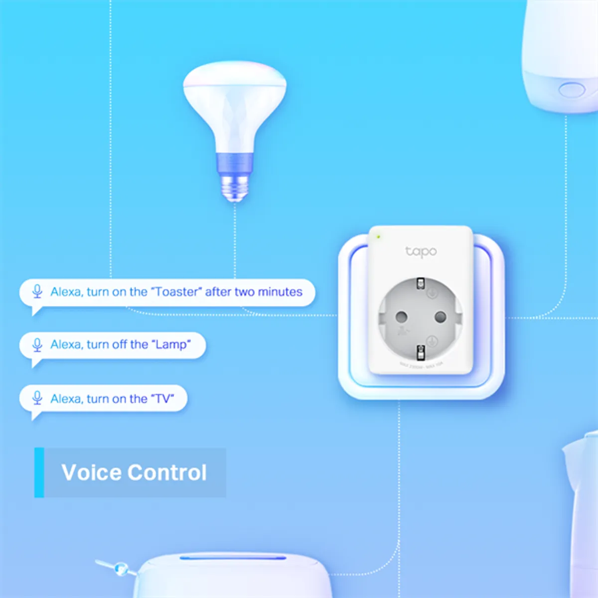 TP-Link TAPO P100(1-pack) fehér Wi-Fi aljzat #6