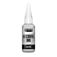 Pentart 20 ml ezüst metál alkoholos tinta