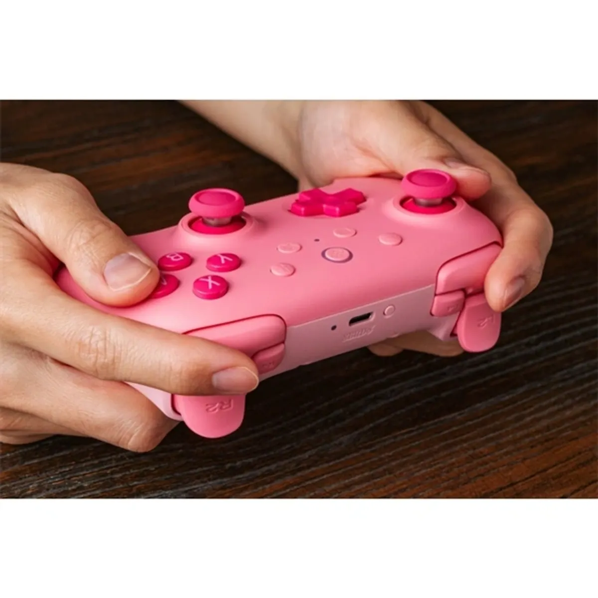 8BitDo Ultimate 2C Nintendo Switch / Switch 2 Hall-Effect pink vezeték nélküli kontroller #9